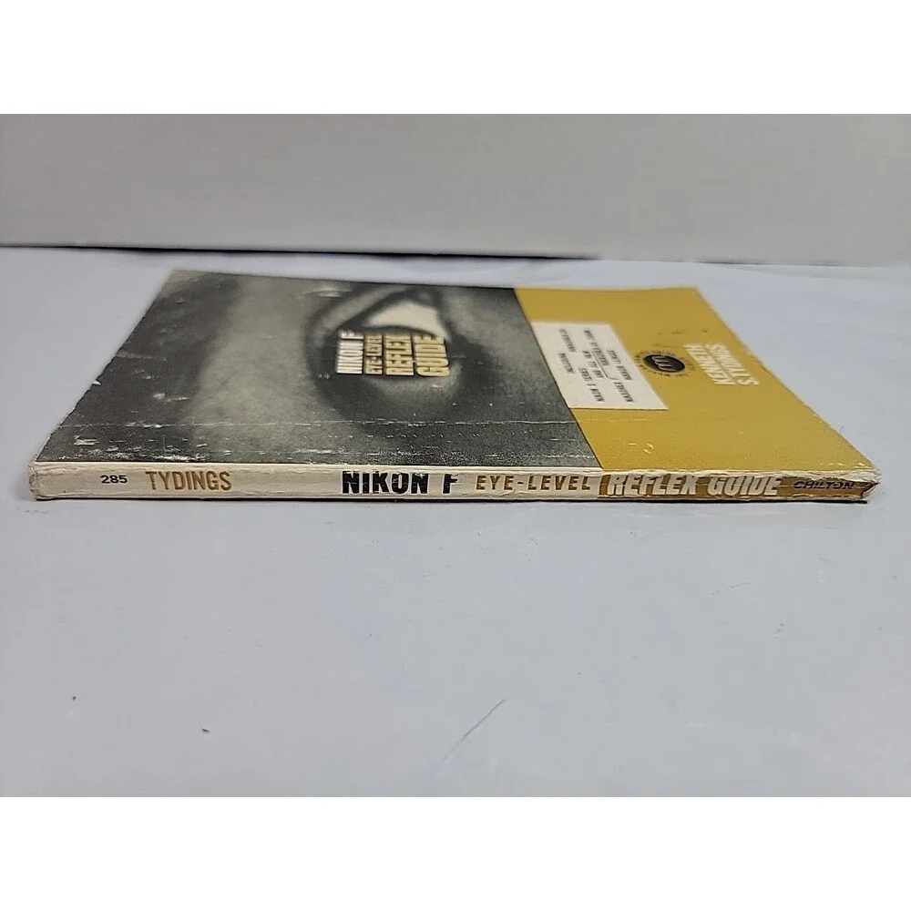 Vintage 1962 Nikon F Eye Level Reflex Guide Kenneth Tyding First Printing Camera